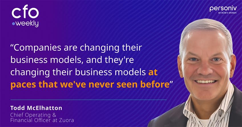 Todd McElhatton COO and CFO at Zuora Quote