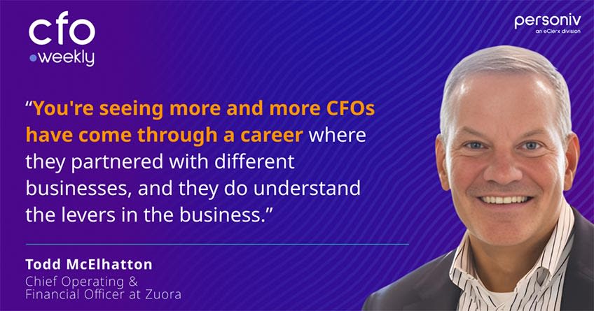 Understanding the business and what CEOs should expect from finance leaders Quote