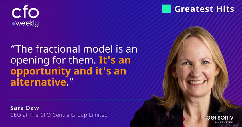 Quote Sara Daw CEO of The CFO Centre Group Limited