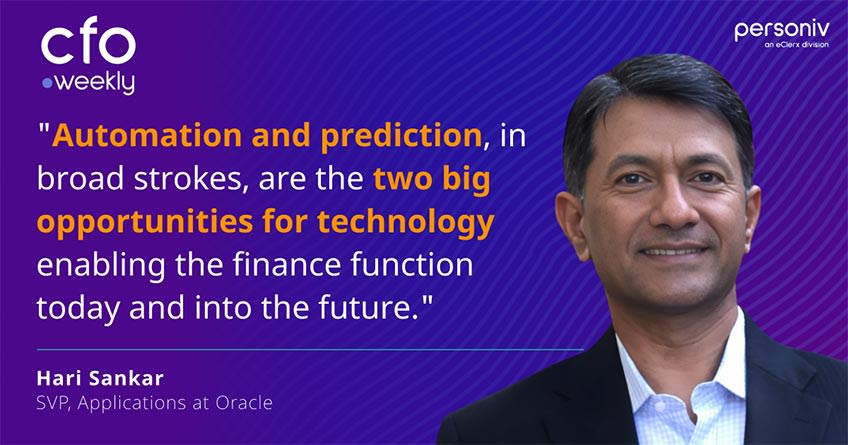 Hari Sankar Senior Vice President of Applications Development at Oracle Quote