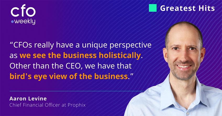 Quote Aaron Levine CFO at Prophix