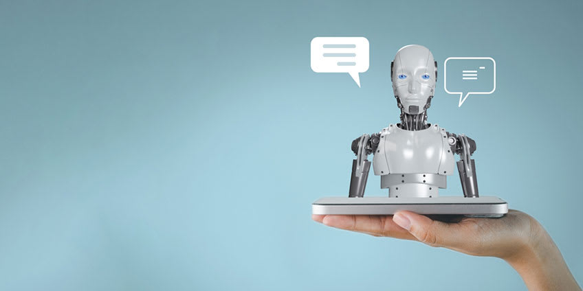 Illustration of AI in the accounting BPO sector