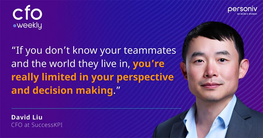 Quote David Liu CFO at SuccessKPI
