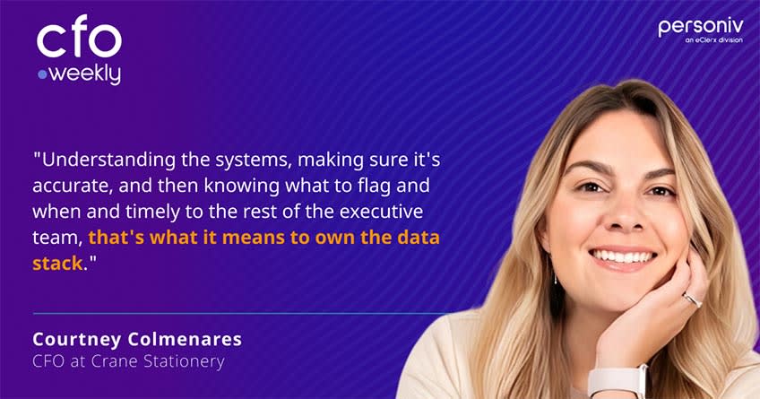 The three pillars of owning a data stack as a CFO Quote