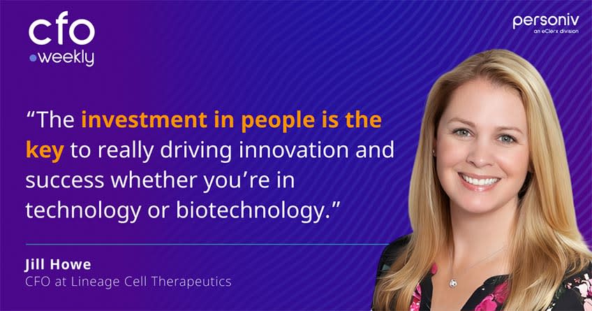 People are the foundation in biotech finance quote