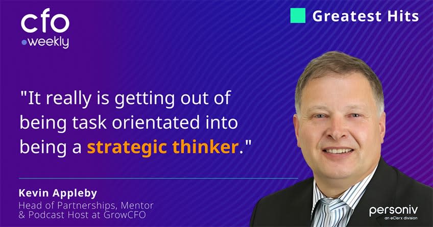 Kevin Appleby Head of Partnerships at GrowCFO and host of the GrowCFO Show podcast Quote