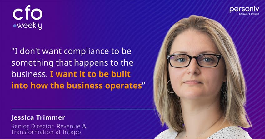 Building compliance into how finance operates quote