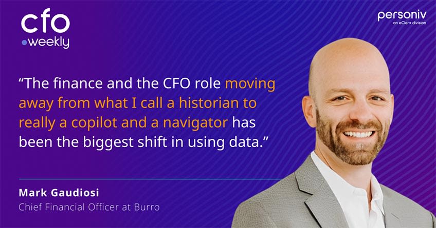 Mark Gaudiosi, CFO at Burro quote