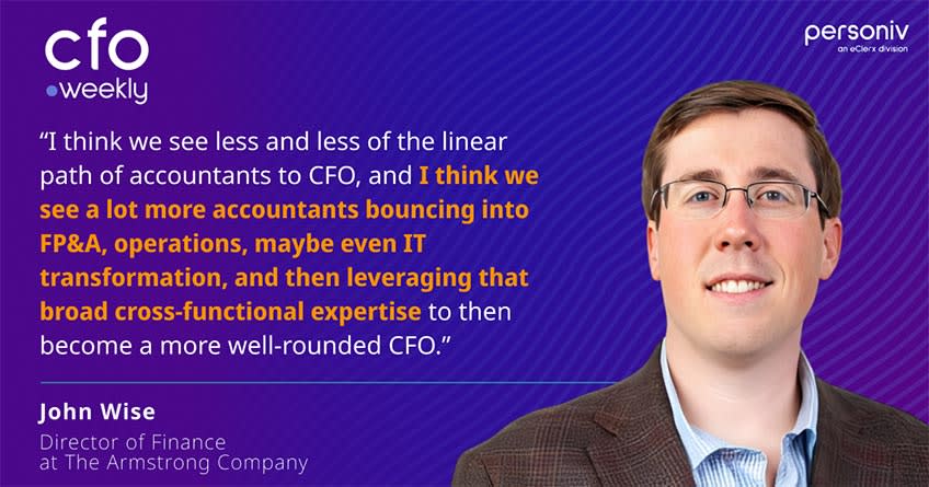 Quote how the CFO will focus on cultural and operational growing pains middle-market companies face