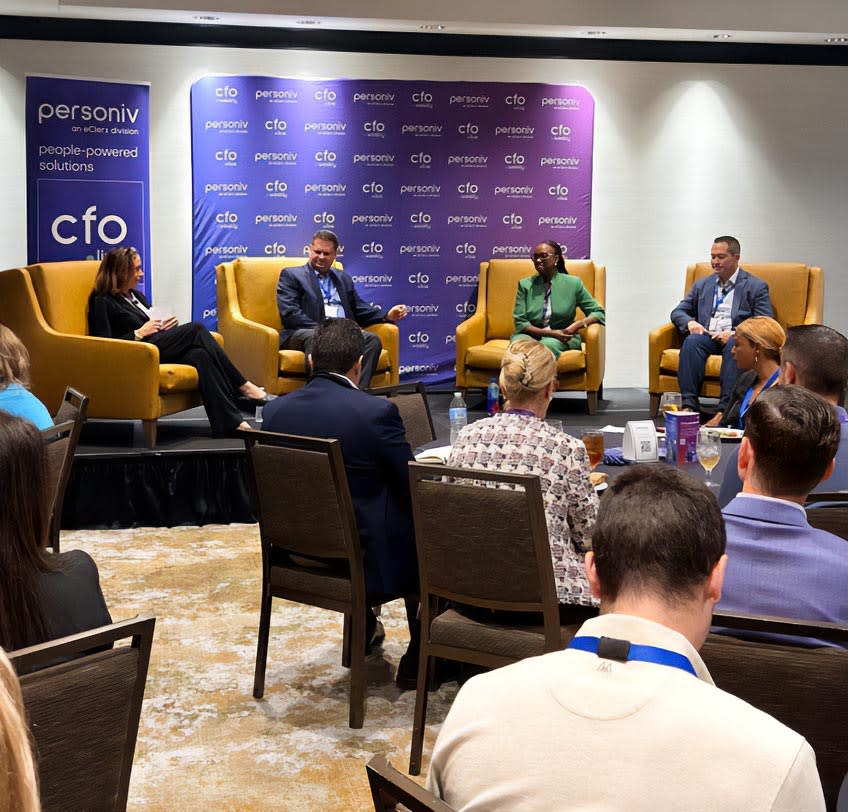 CFOLL panel explaining why leaders must rethink how finance works and the skills of the future
