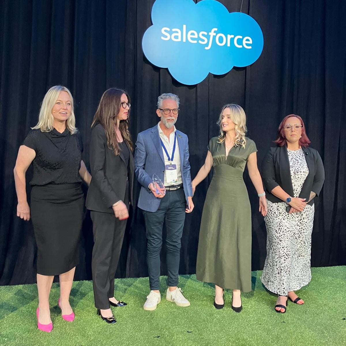 DXC Salesforce Partner of The Year Award 2024 Impact Category