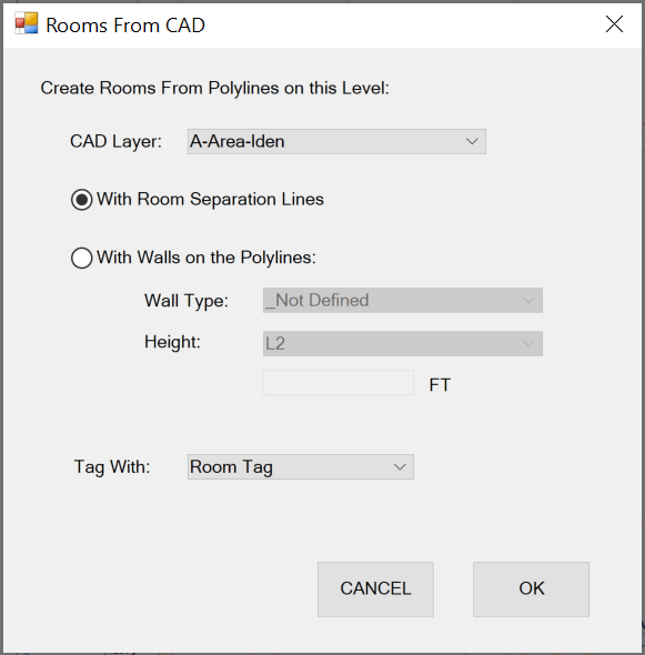 IMAGINiT Utilities for Revit: CAD Tools (Part 2: Rooms from CAD)