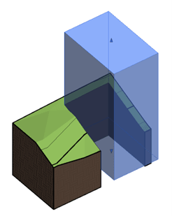A blue and green cubeDescription automatically generated