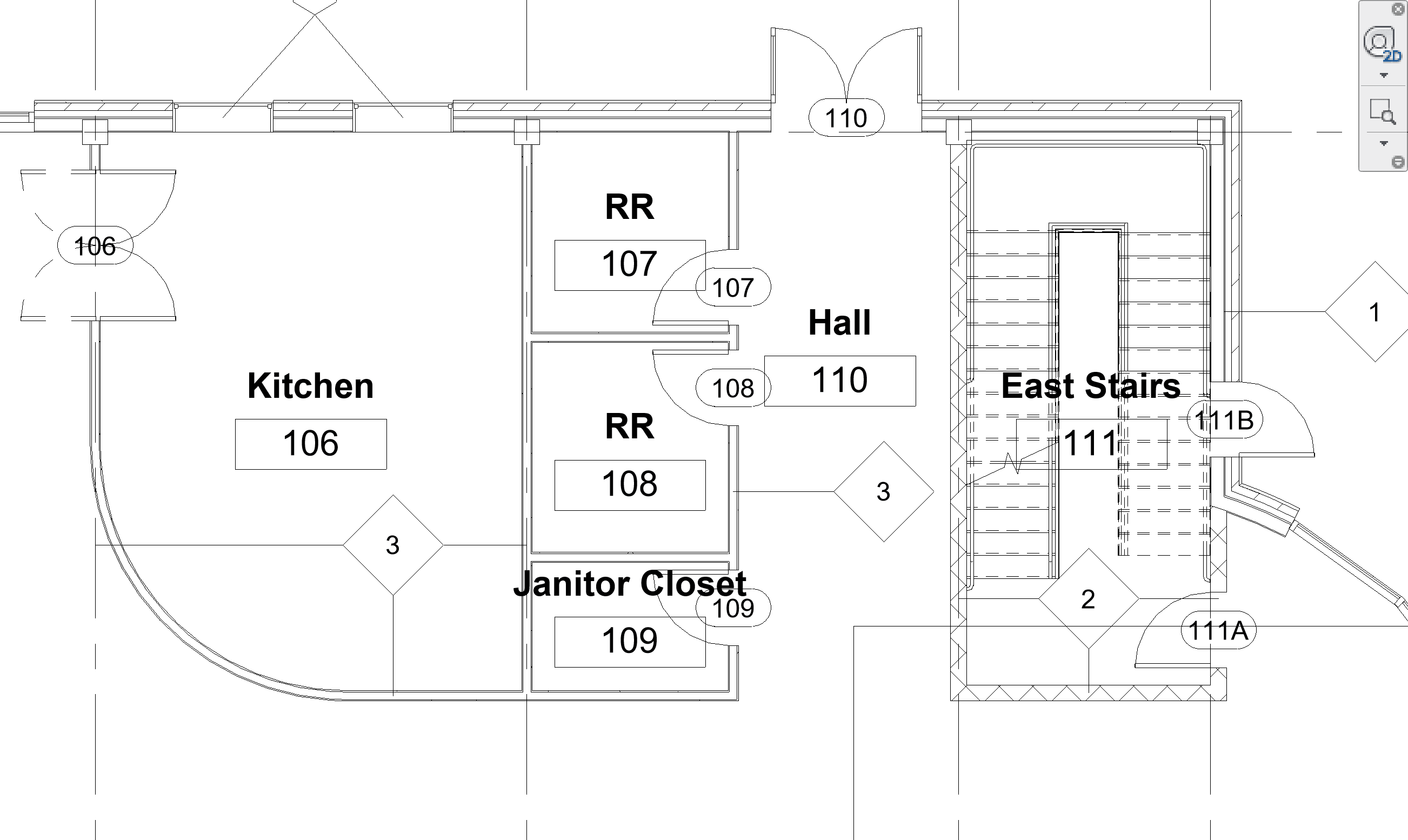 A blueprint of a kitchenDescription automatically generated