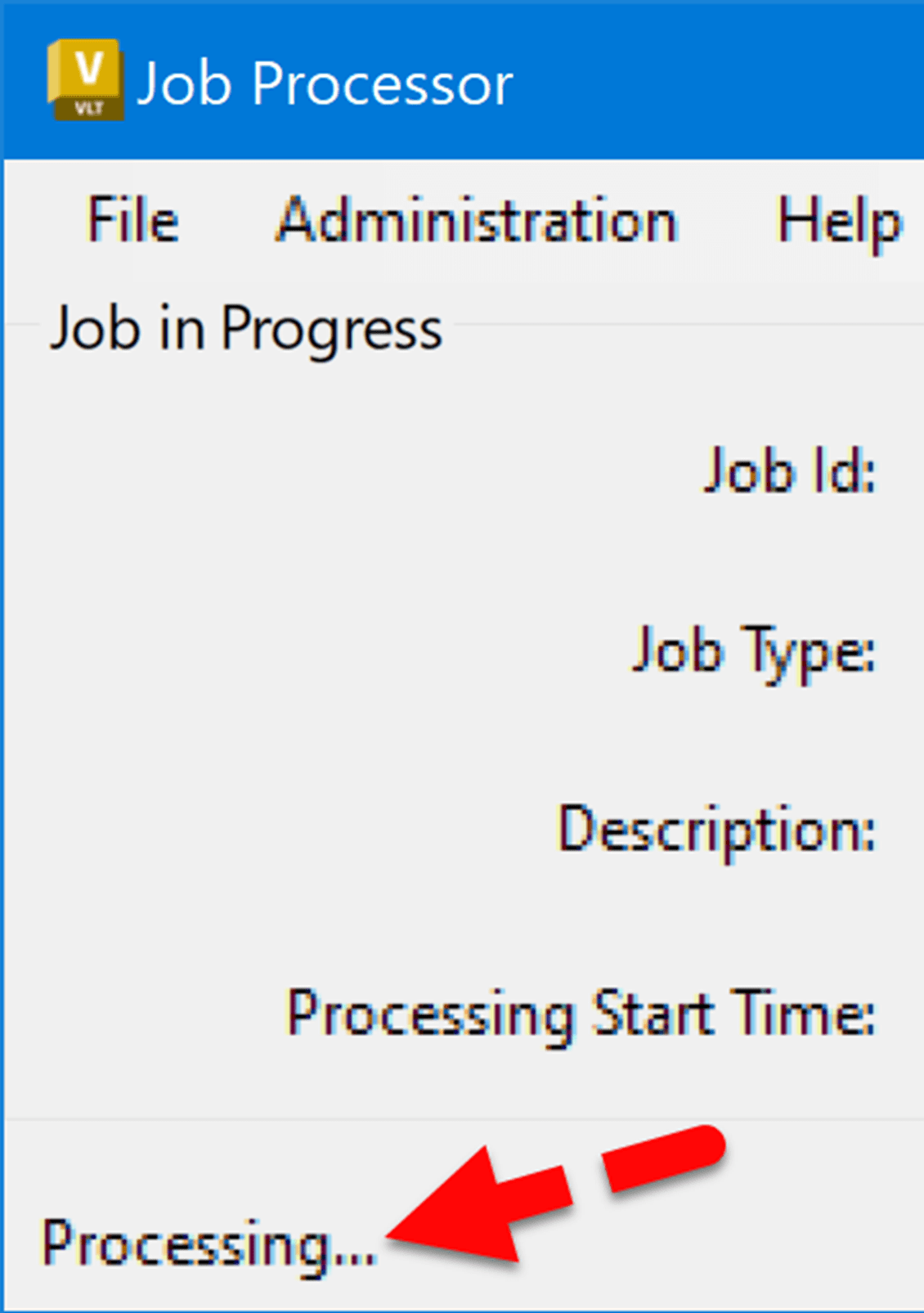 Vault Job Processor Hangs on Certain Jobs