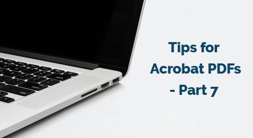 Tips for Acrobat: Part 7 - Share and Track Electronic Forms