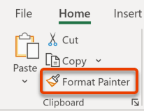 Use Format Painter Quick Tip: Apply Formats Using Format Painter