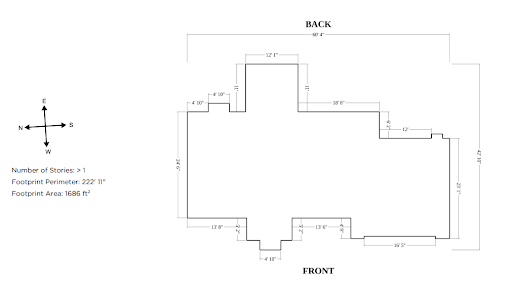 Image showing dimensioned floor plans.