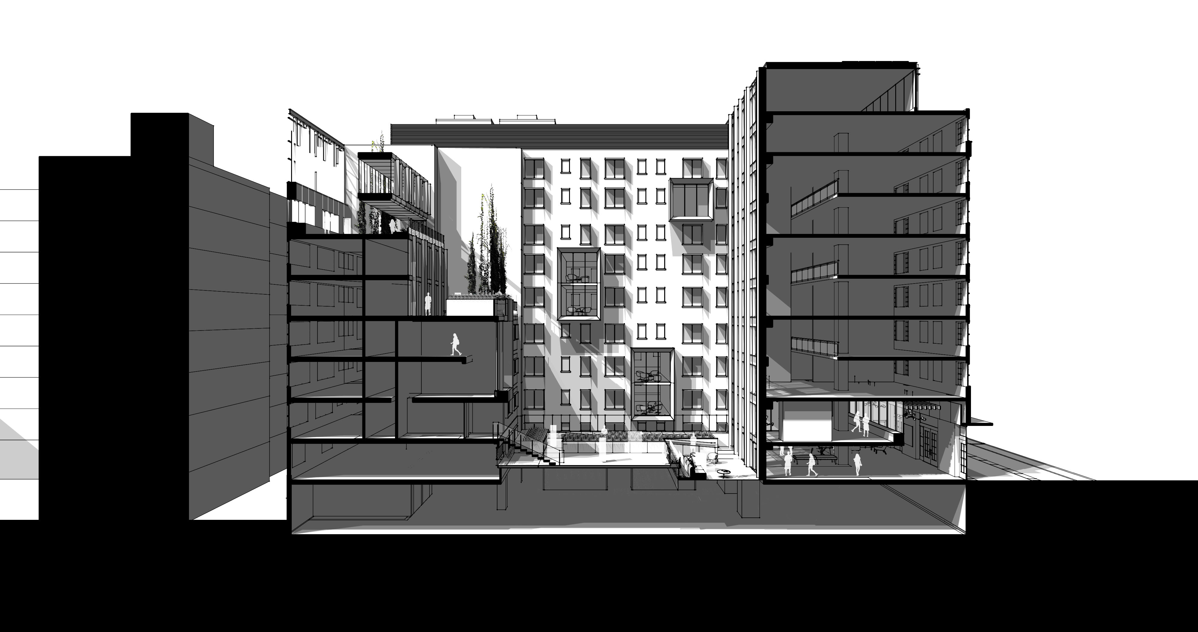 Screenshot of building rendering