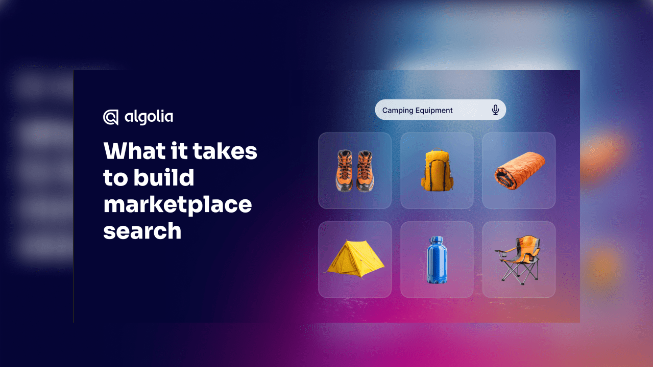 What it takes to build marketplace search