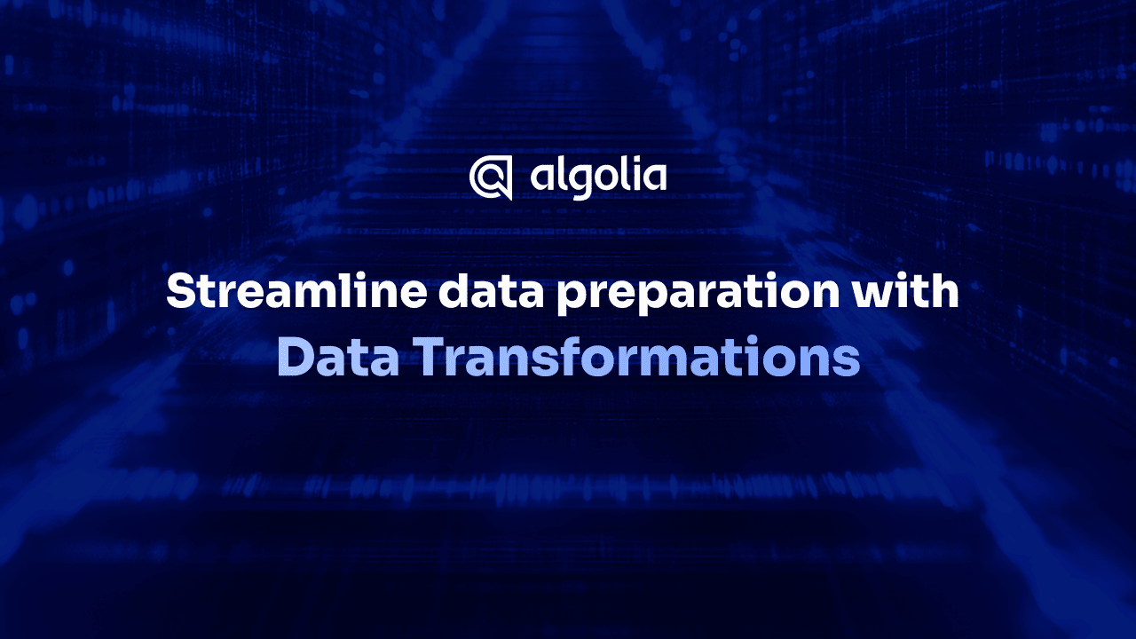 Streamline data preparation with Data Transformations