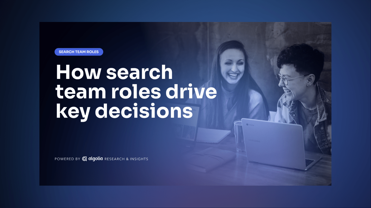 How search team roles drive key decisions