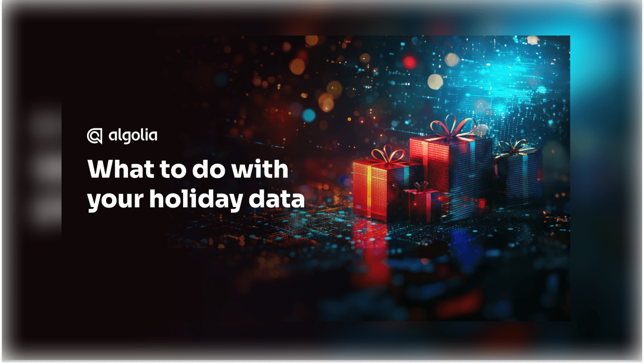 What do you with your holiday data