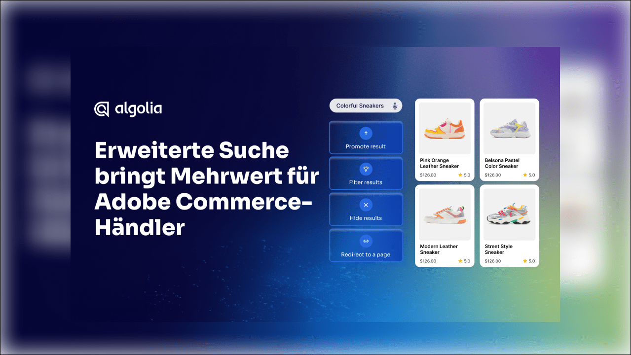 Erweiterte Suche steigert Wert für Adobe Commerce-Händler