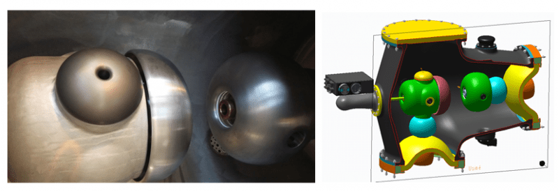 Disconnector section view