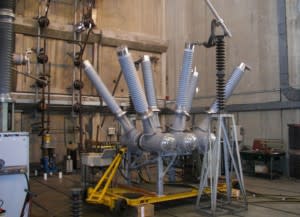 DT1-145 63 during Power Tests at CERDA in Villeurbanne, France