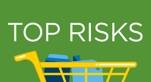 Top Risks Affecting Grocery Store Workers an Infographic