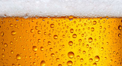 Picture of poured beer