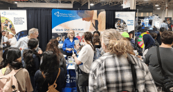 WSPS staff attending Level Up conferences for young workers.