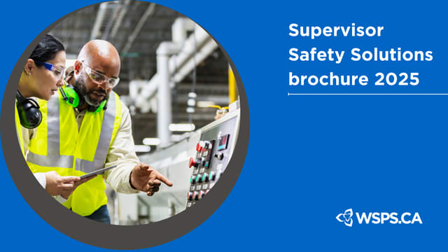 Supervisor Safety Solutions brochure 2025