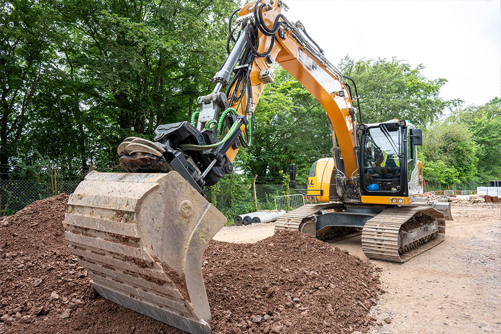 Trimble Earthworks Excavator
