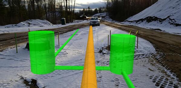Trimble SiteVision and Construction Site