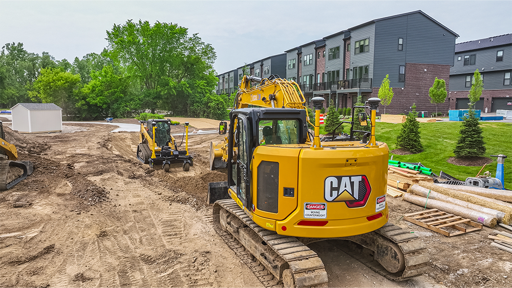 Local Life Compact Track Loader and Excavator