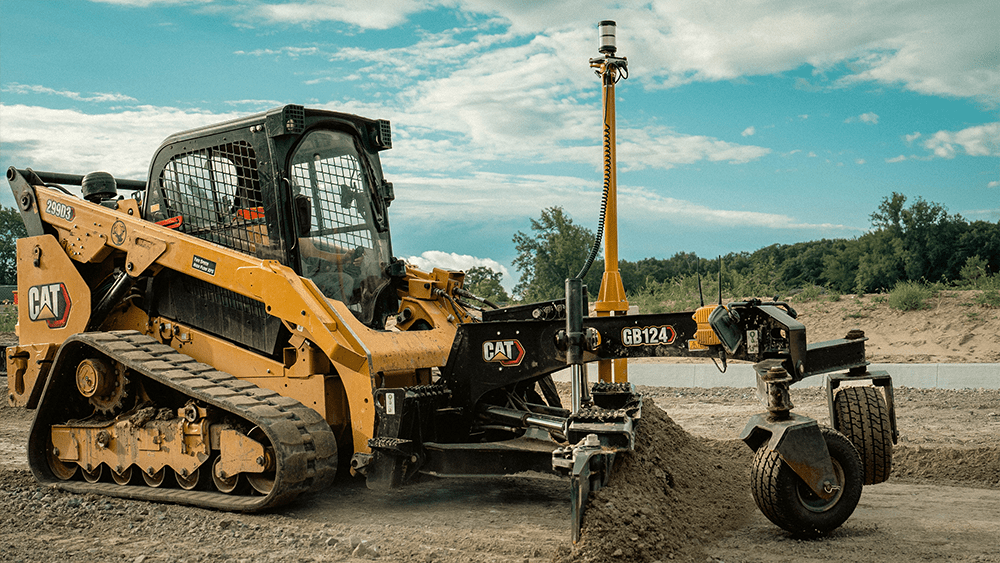 Buck Brothers Compact Track Loader Fine Grading
