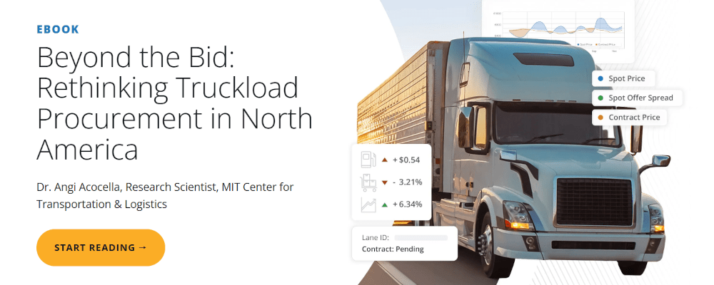 Trimble eBook: Beyond the Bid: Rethinking Truckload Procurement in North America