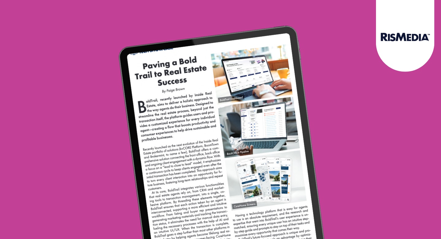 Paving a BOLD Trail to Real Estate Success