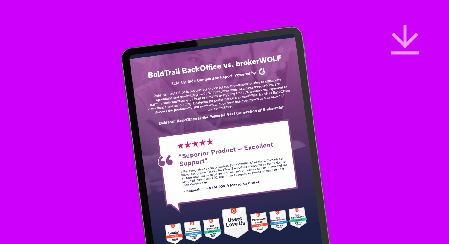 Comparison Report: BoldTrail BackOffice vs brokerWOLF