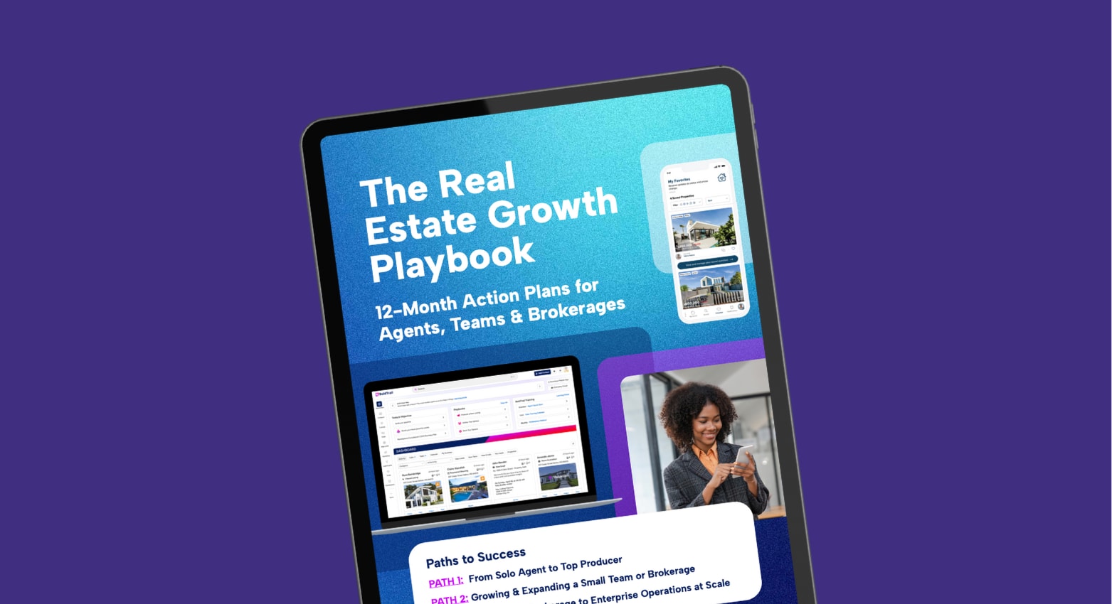 The Real Estate Growth Playbook: 12-Month Action Plans for Agents, Teams & Brokerages