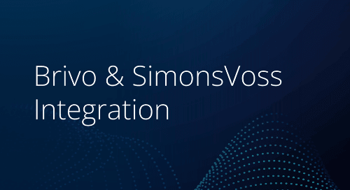 Brivo & SimonsVoss Integration French