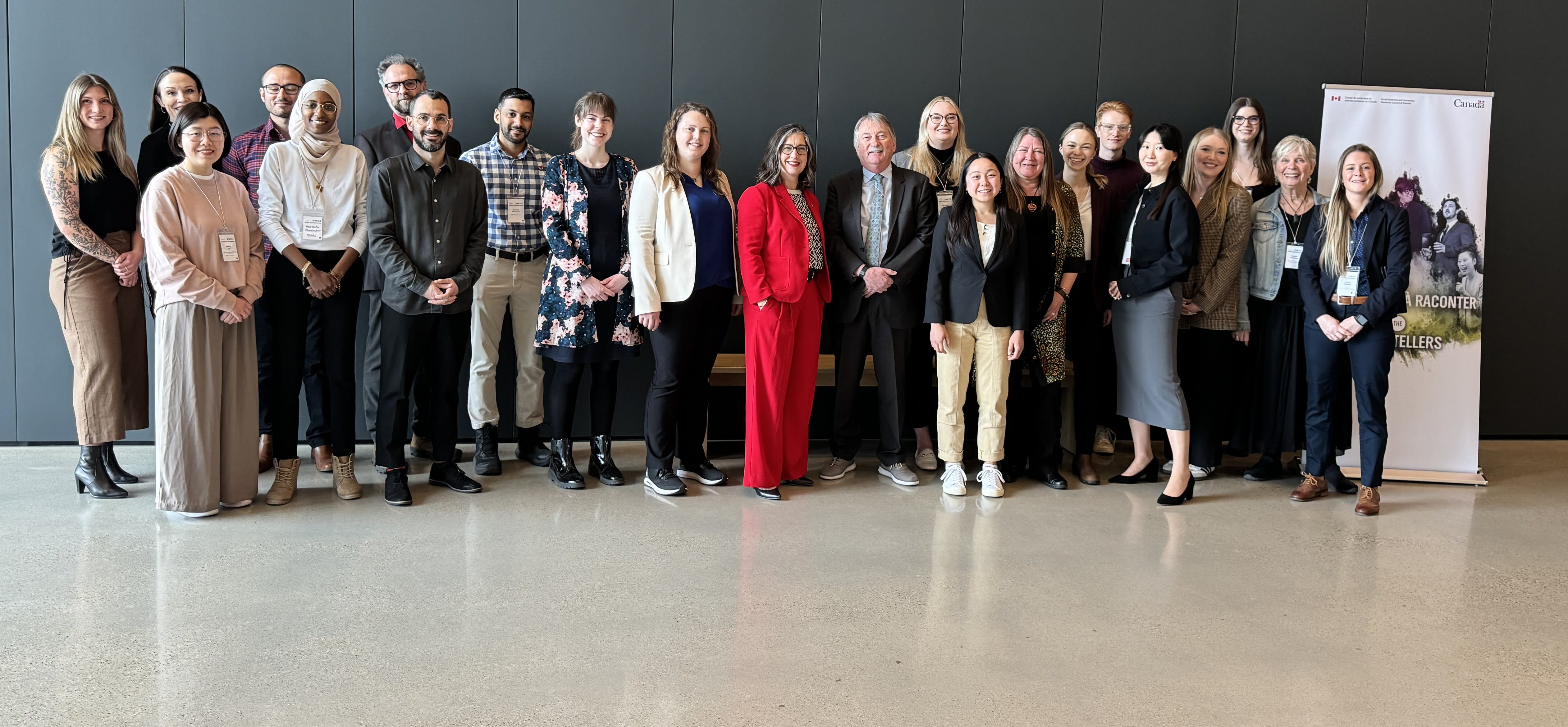 Les finalistes au concours 2024 J'ai une histoire à raconter du CRSH