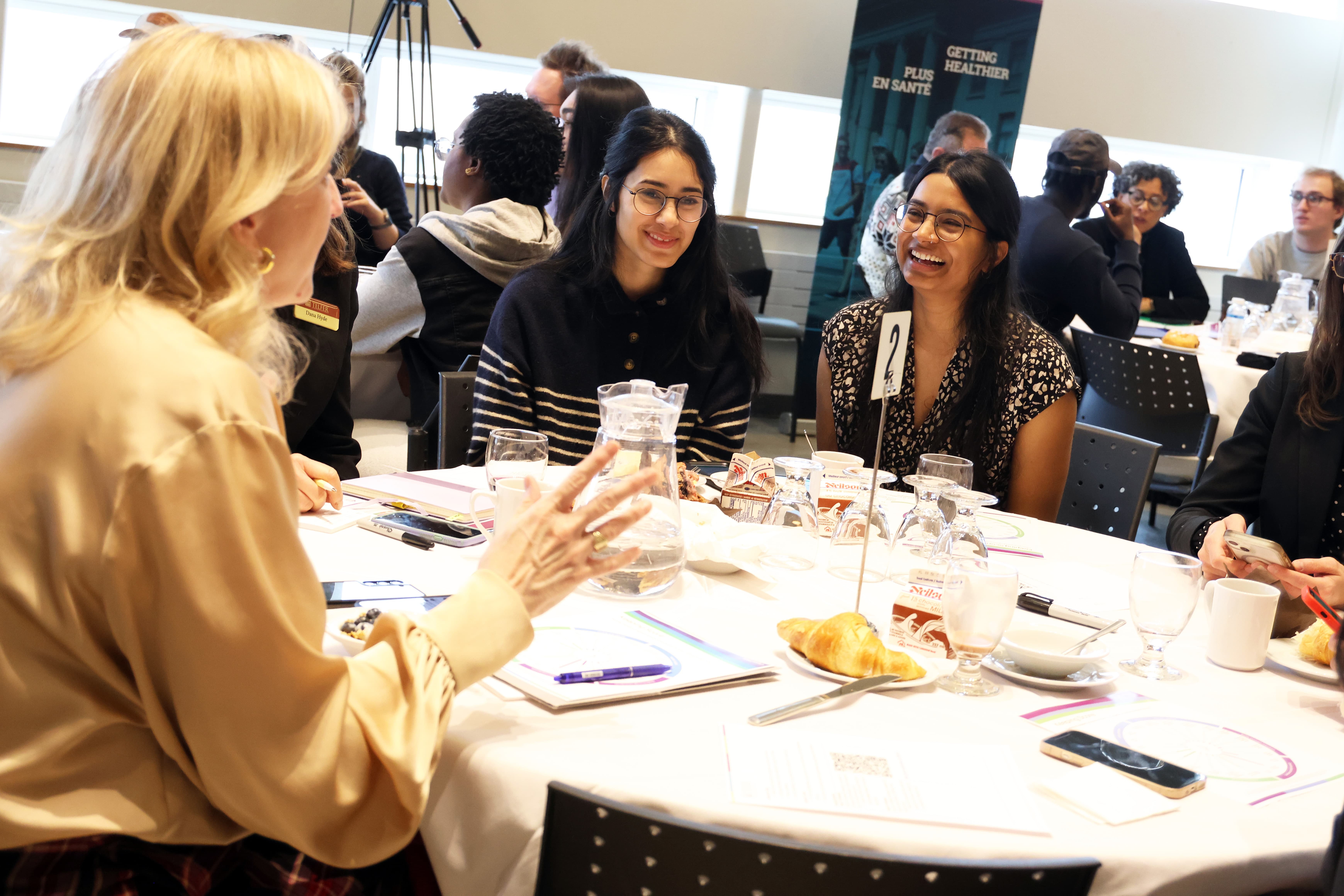 Lisa Raitt in discussion with students at the 2025 Better Canada Youth Forum. Photo by Caroline Phillips Lisa Raitt in discussion with students at the 2025 Better Canada Youth Forum.
