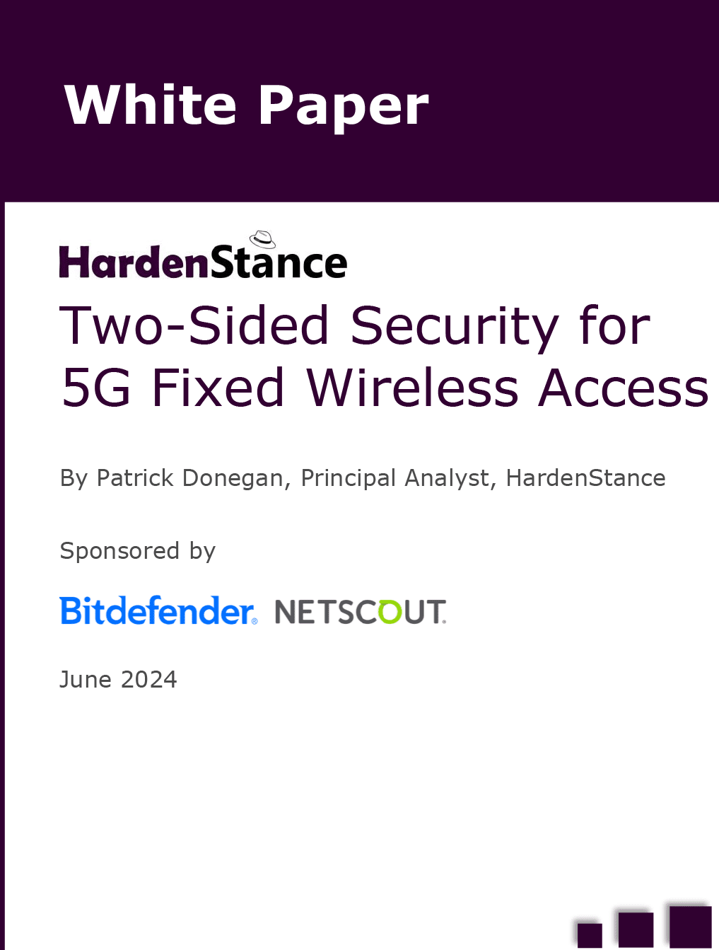 Two-Sided Security for 5G Fixed Wireless Access