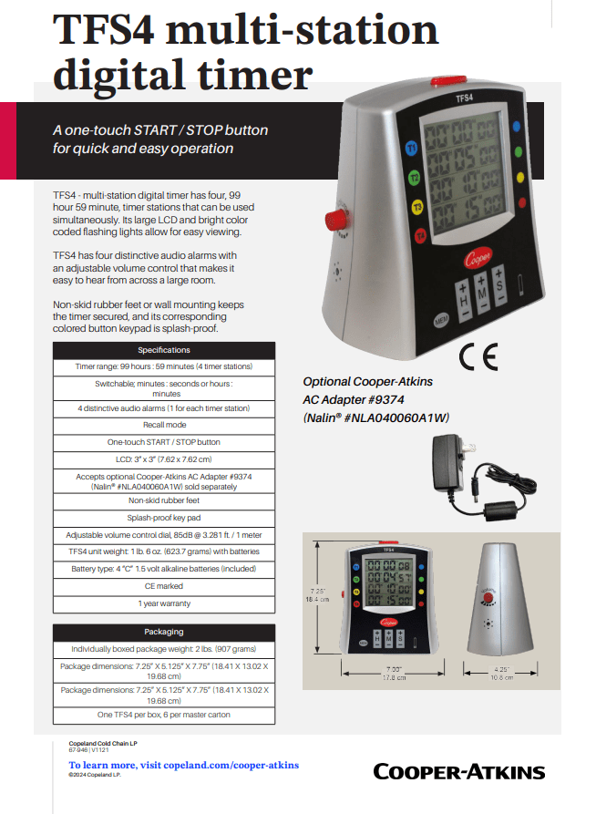 TFS4 Multi-Station Digital Timer 67-946