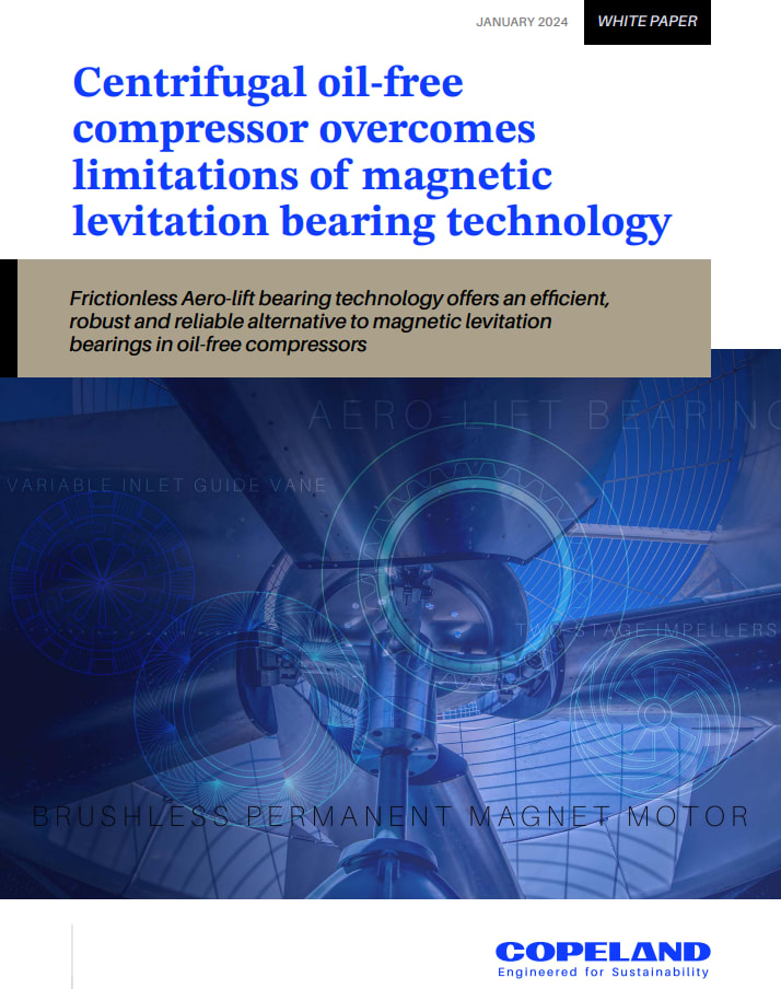 Centrifugal Oil-Free Compressor Overcomes Limitations of Magnetic Levitation Bearing Technology