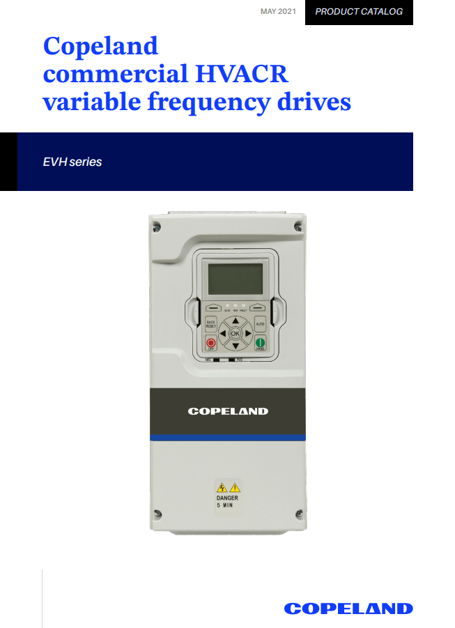 Copeland Commercial HVACR Variable Frequency Drives, EVH Series
