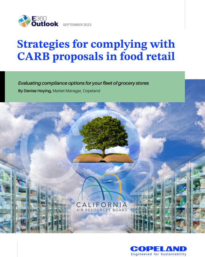 Strategies for complying with CARB proposals in food retail